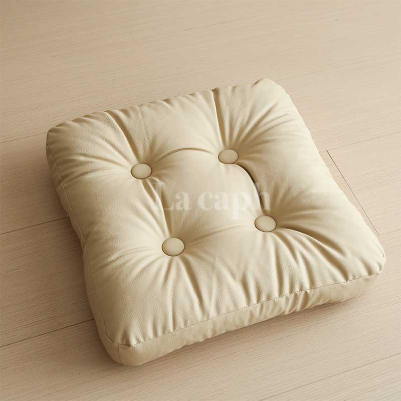 square PU leather cushion (4colors)