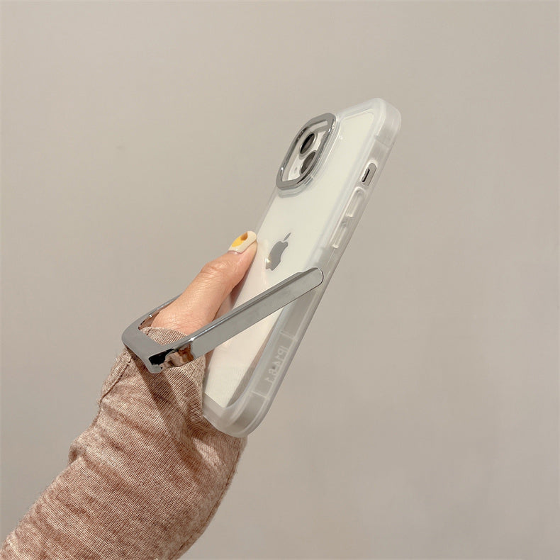 2color chrome stand iPhone case