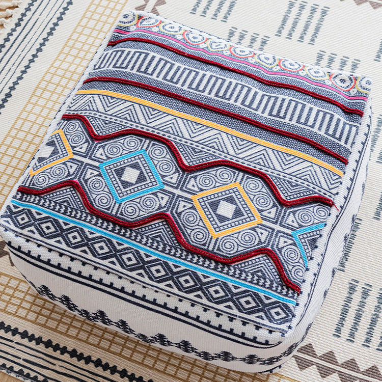 6design ethnic square cushion cover