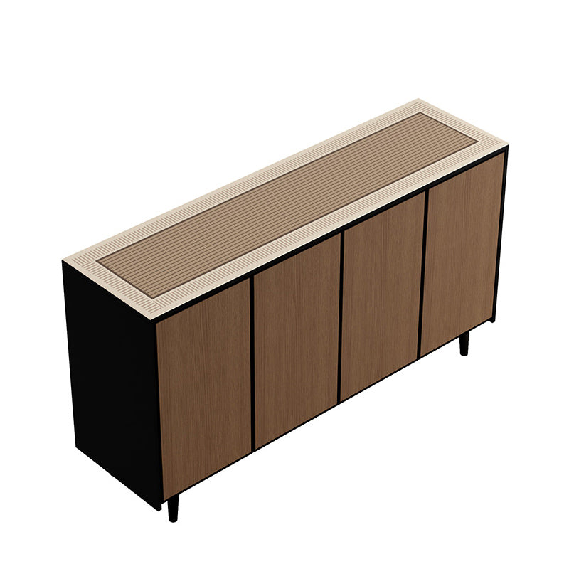 2color simple stripe shelf mat