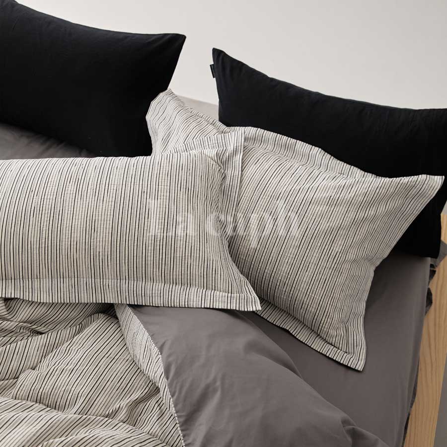 washed cotton bedlinen set (3colors)
