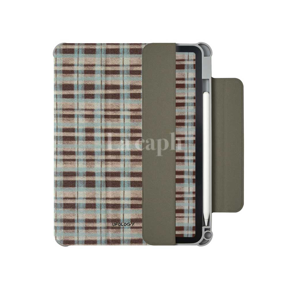 winter check iPad case