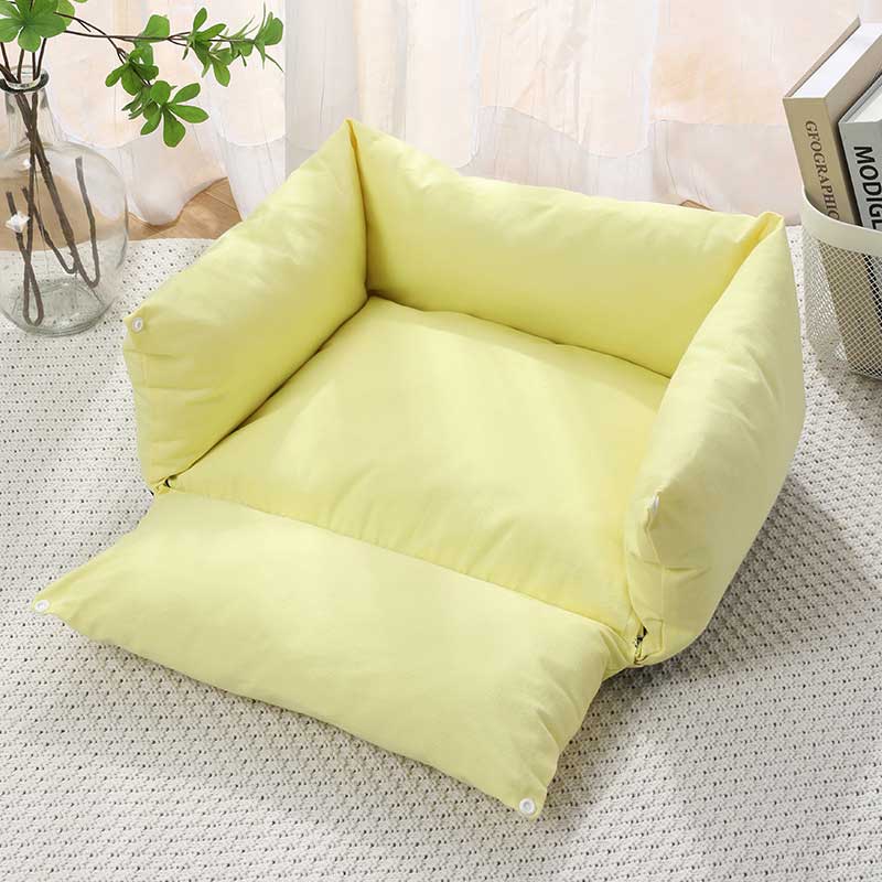 6color simple cotton pet bed