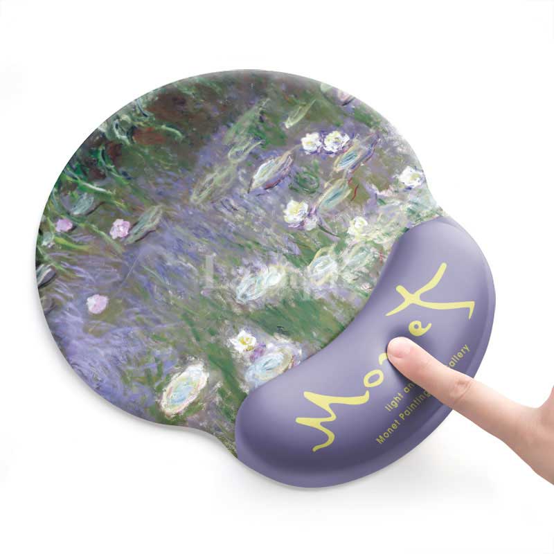 water lilies mouse pad & wrist rest