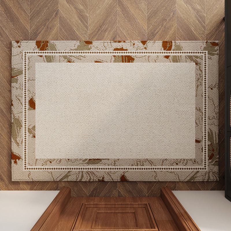 6design calm gray square mat