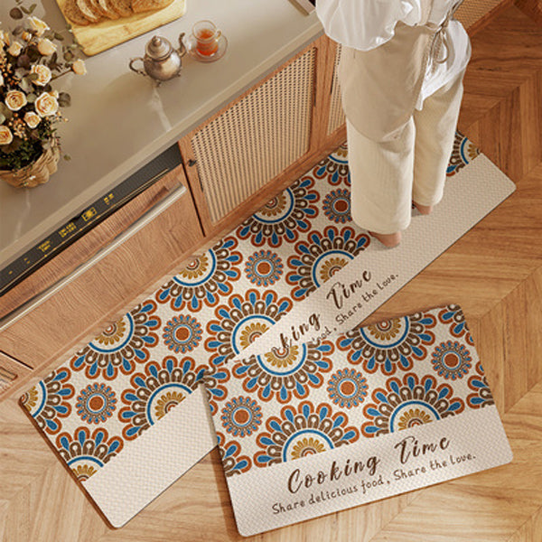 9design retro pattern kitchen mat