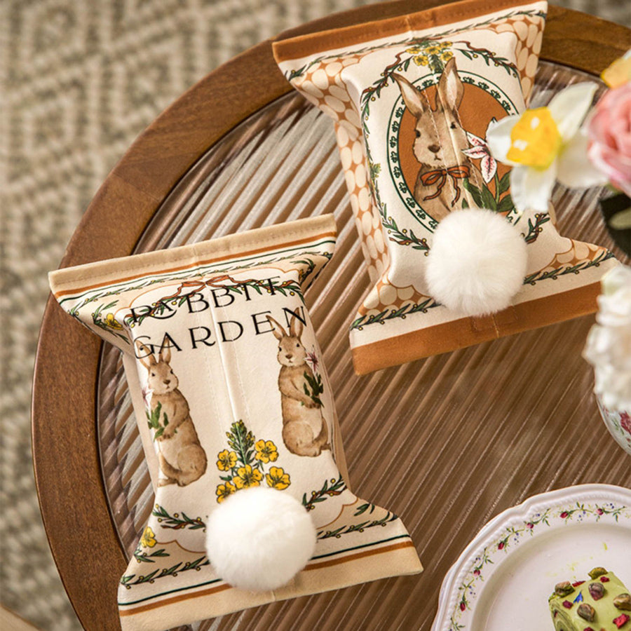 2design garden rabbit tissue case