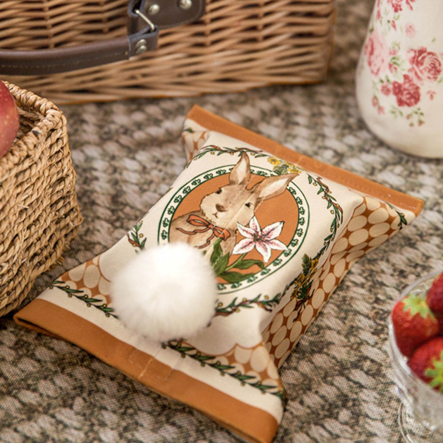 2design garden rabbit tissue case