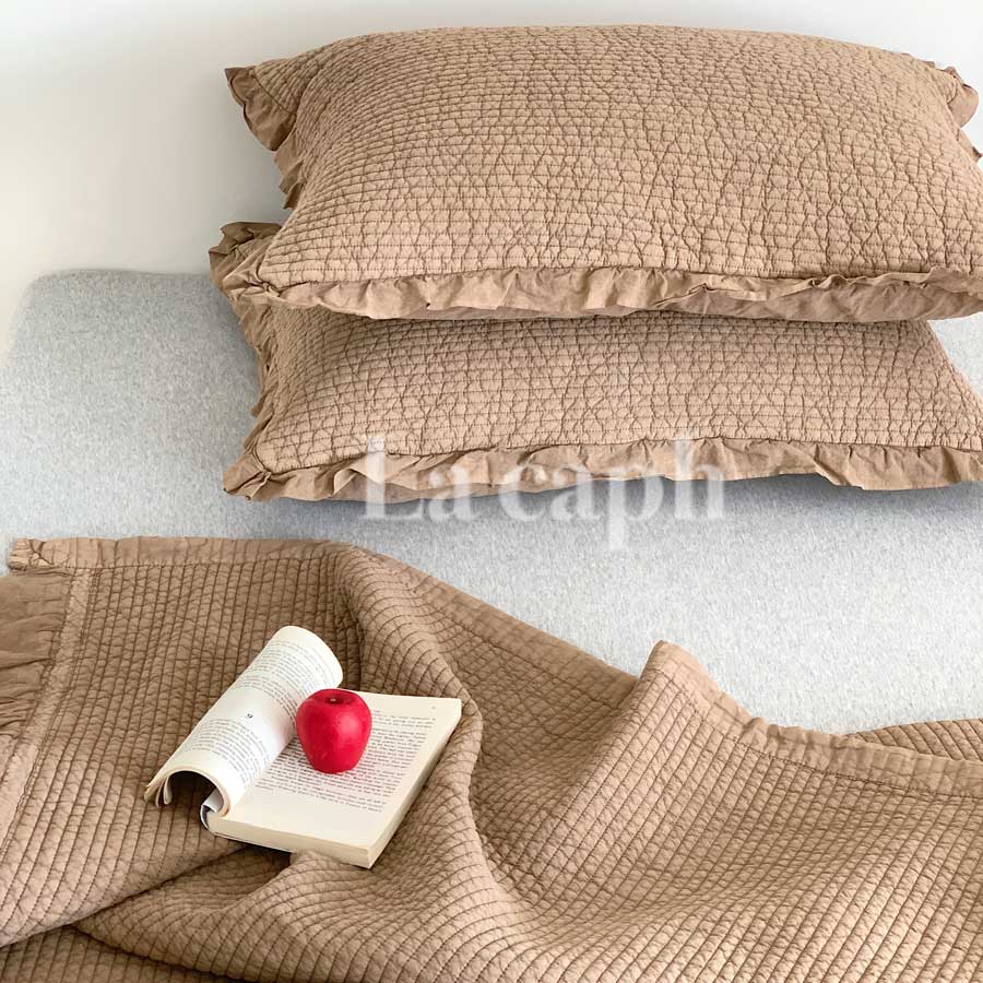 textured frill pillow sheets (4colors)