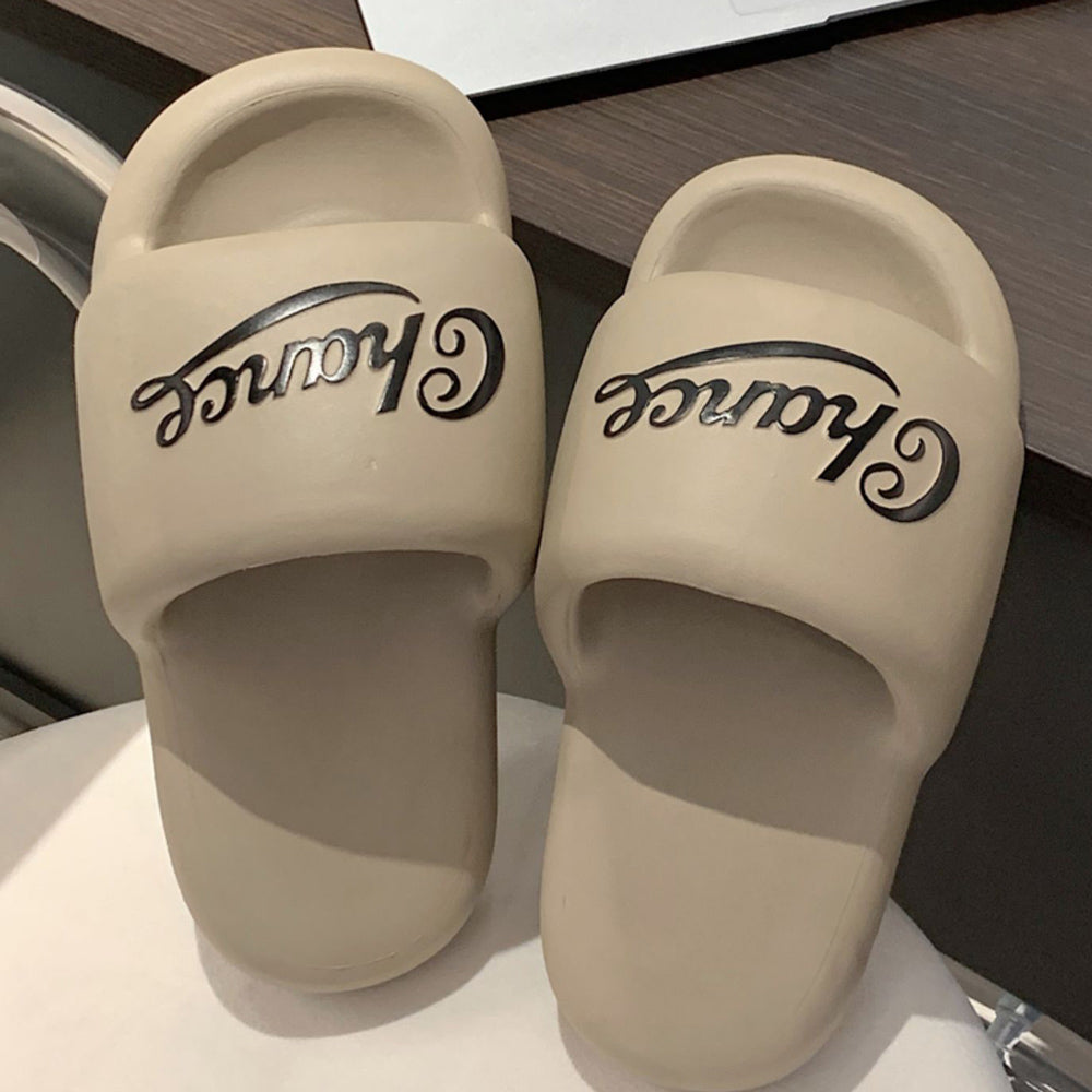 4color chance logo rubber room shoes