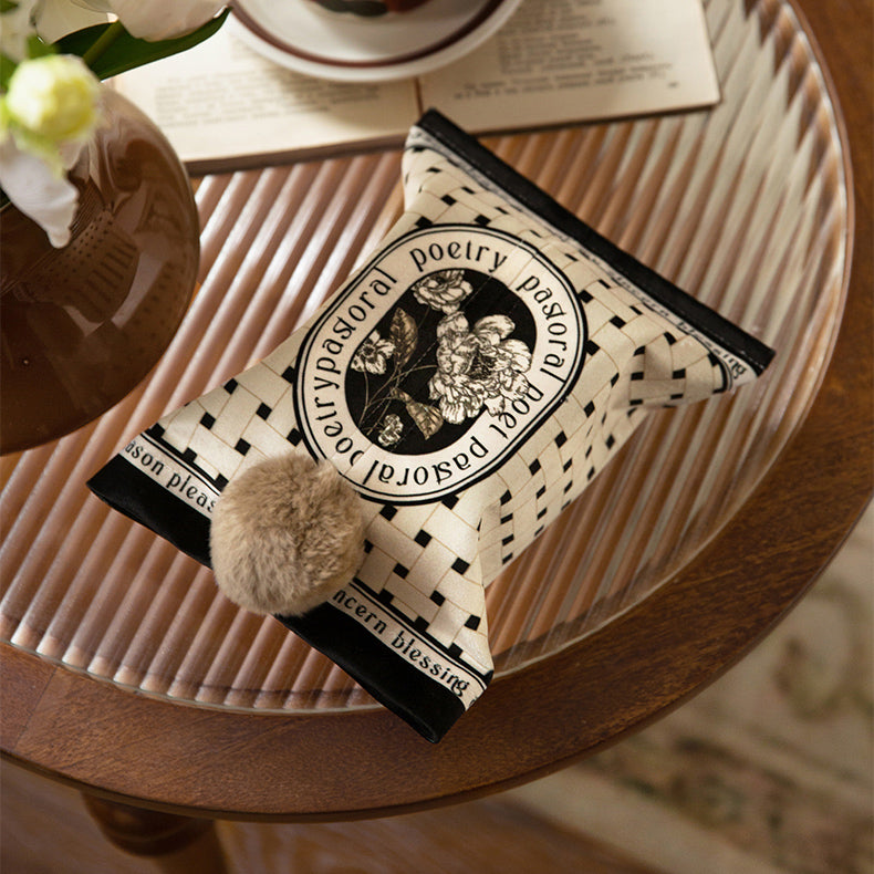 2design monotone flower tissue case