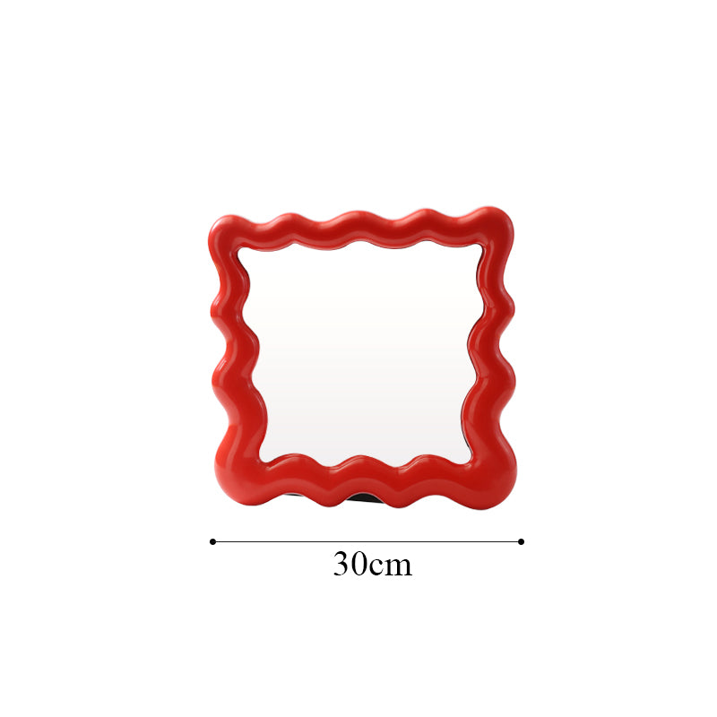 6color wave square mirror