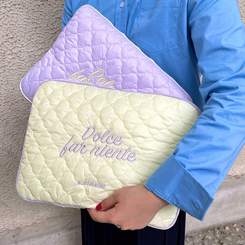 2color quilting PC case