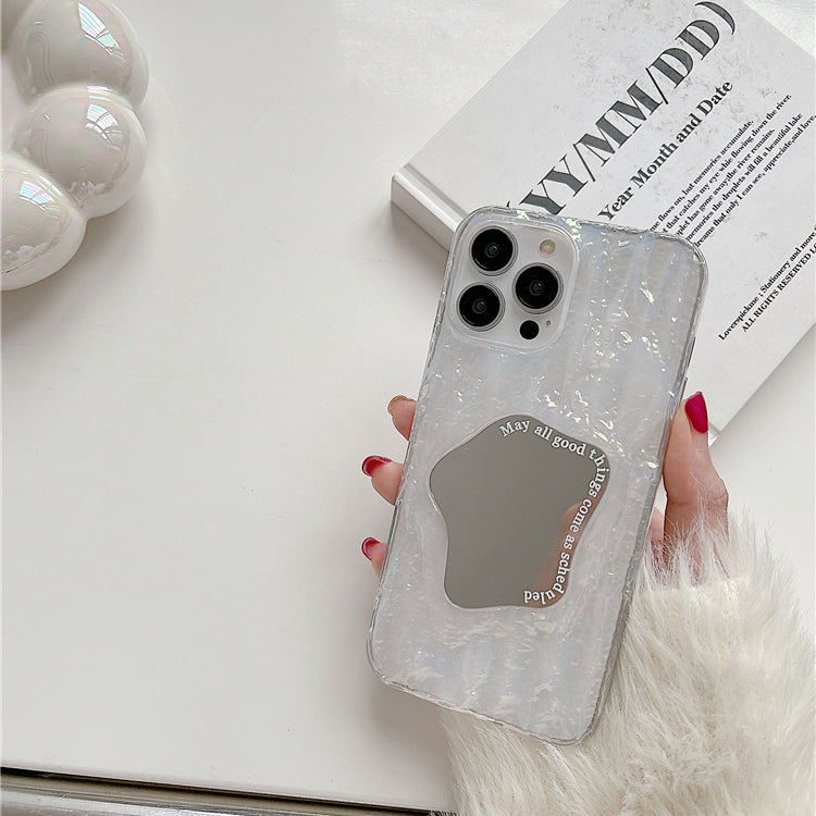 【即納】8color metallic rock iPhone case / white , iPhone 12 Pro Max