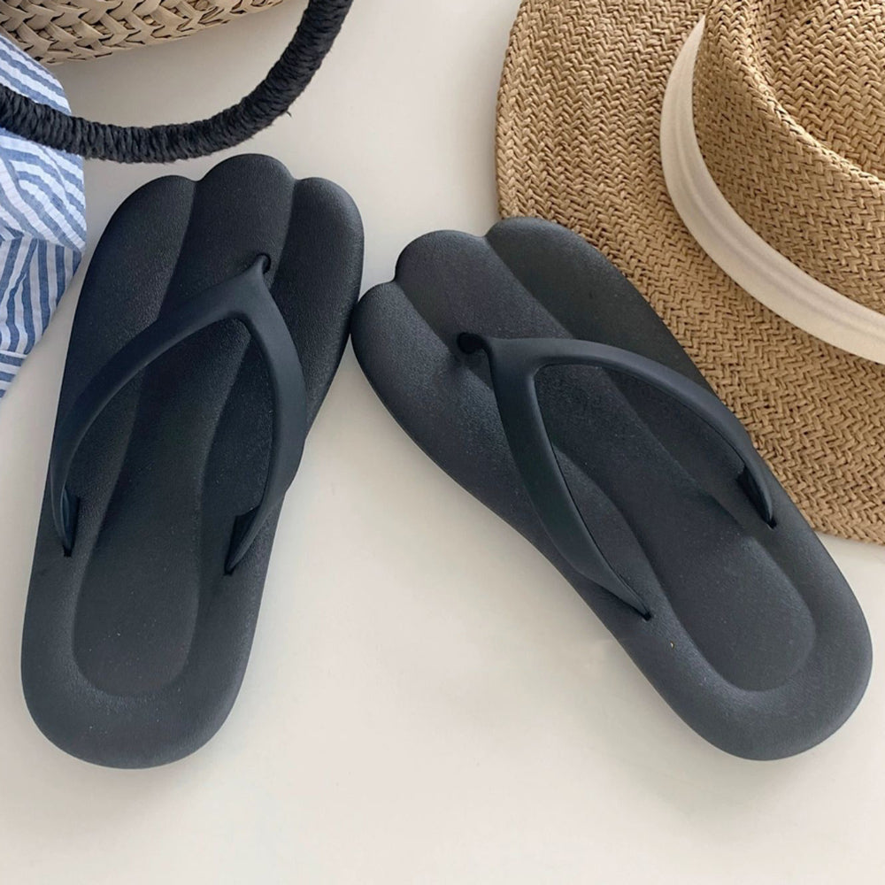 4color legs rubber room shoes