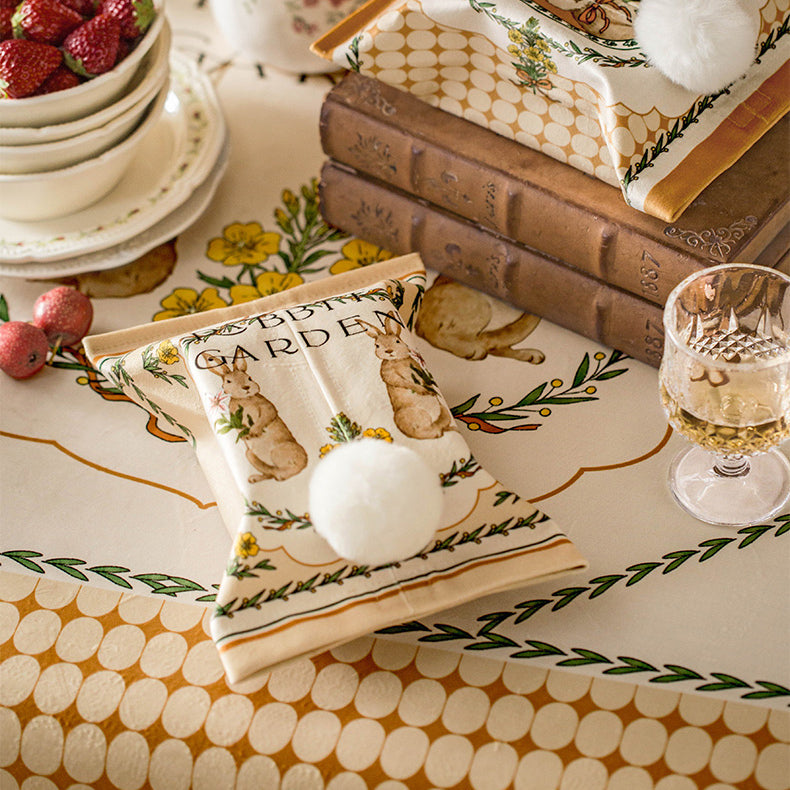 2design garden rabbit tissue case