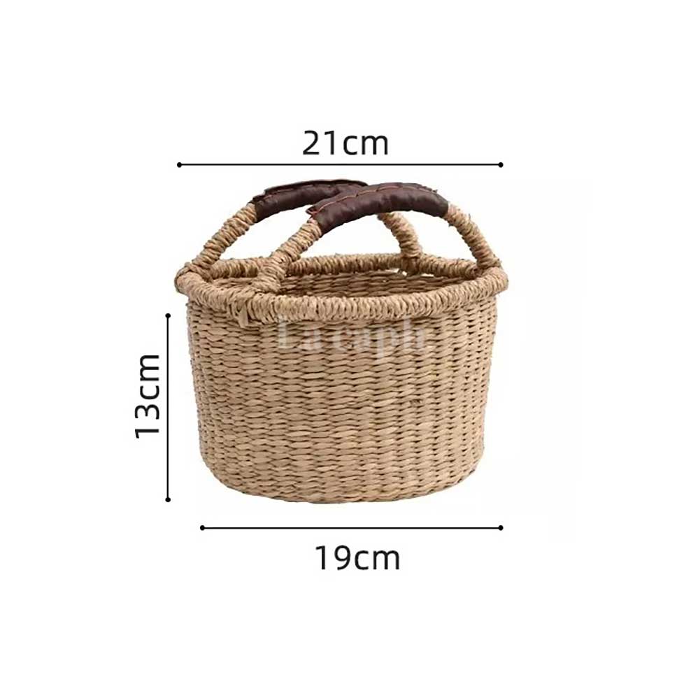 handwoven storage basket (3designs)
