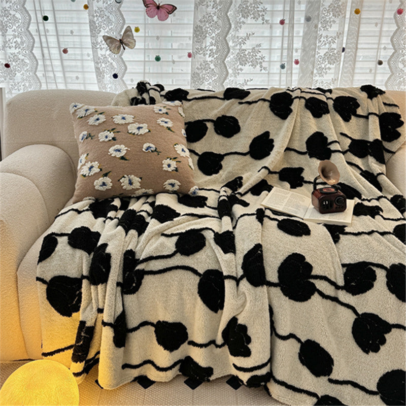 9design girly boa blanket