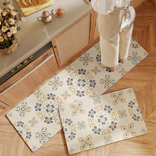 9design retro pattern kitchen mat