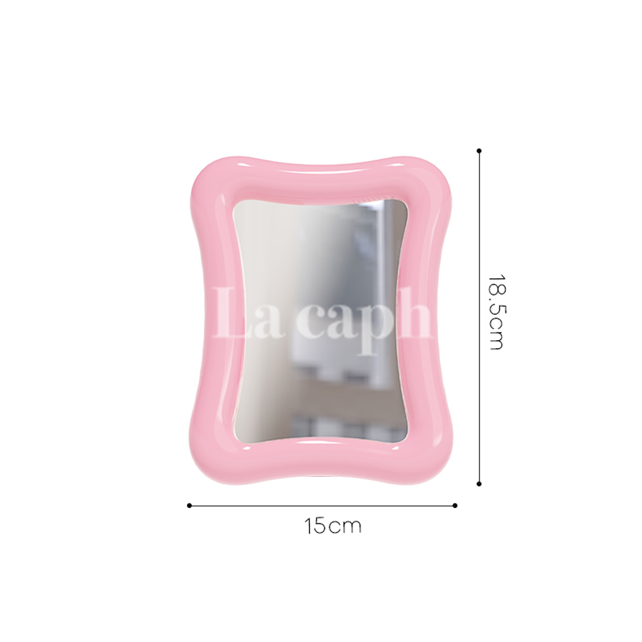 wavy frame mirror (7colors)