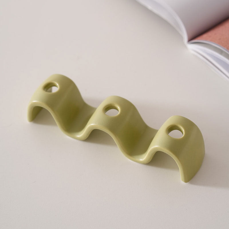 4color wave toothbrush stand