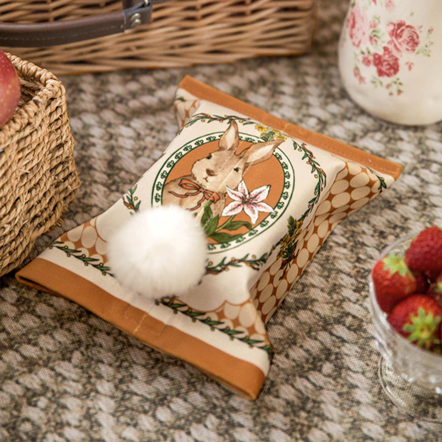 2design garden rabbit tissue case