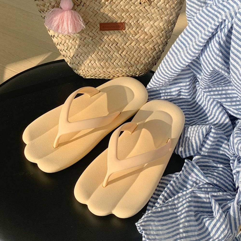 4color legs rubber room shoes