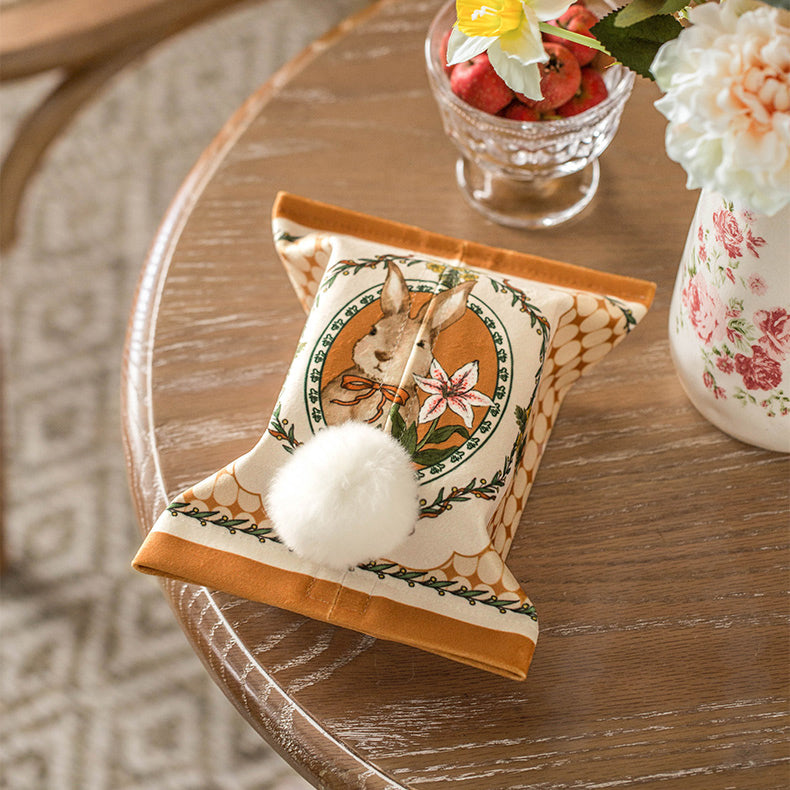 2design garden rabbit tissue case