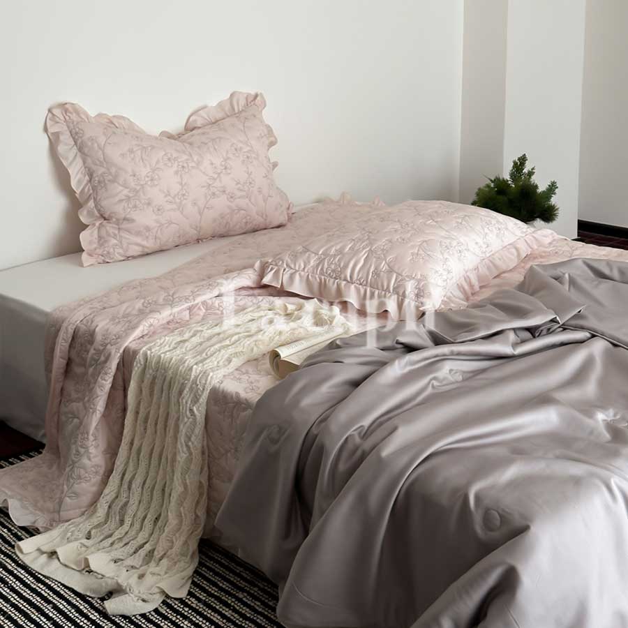elegant patterned mattress & pillow sheets (3colors)