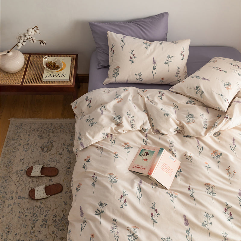 【ベストセラー】lavender bedlinen set