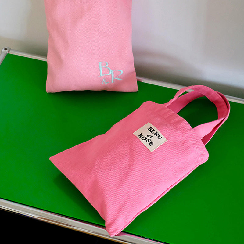 2design pink canvas mini bag