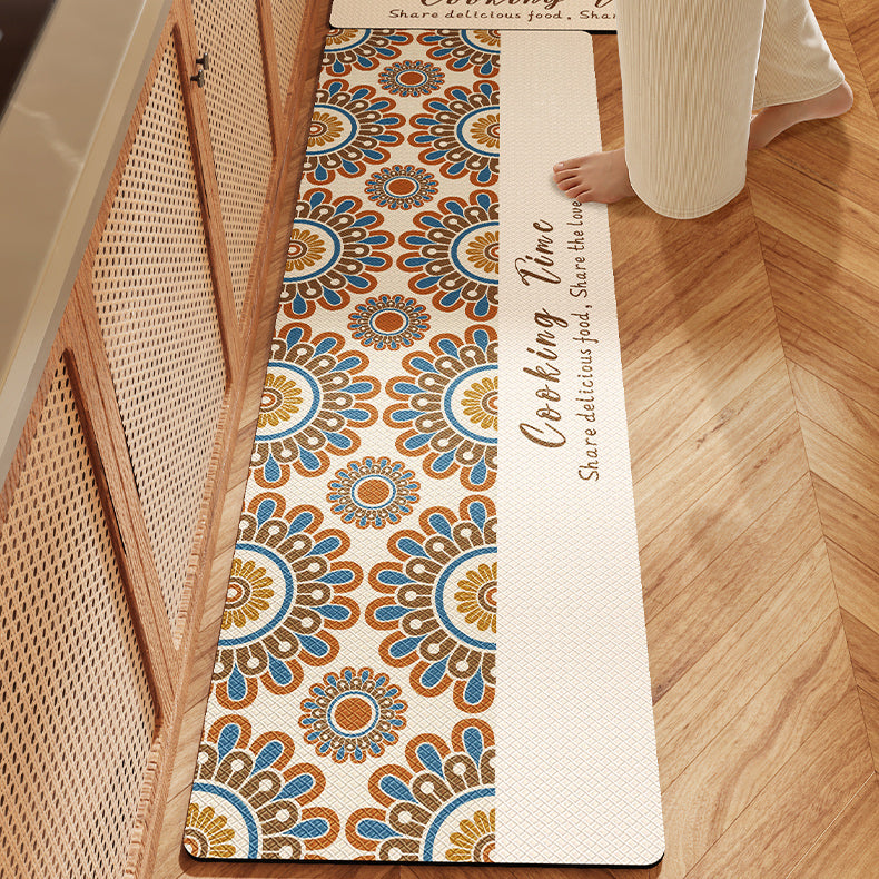 9design retro pattern kitchen mat