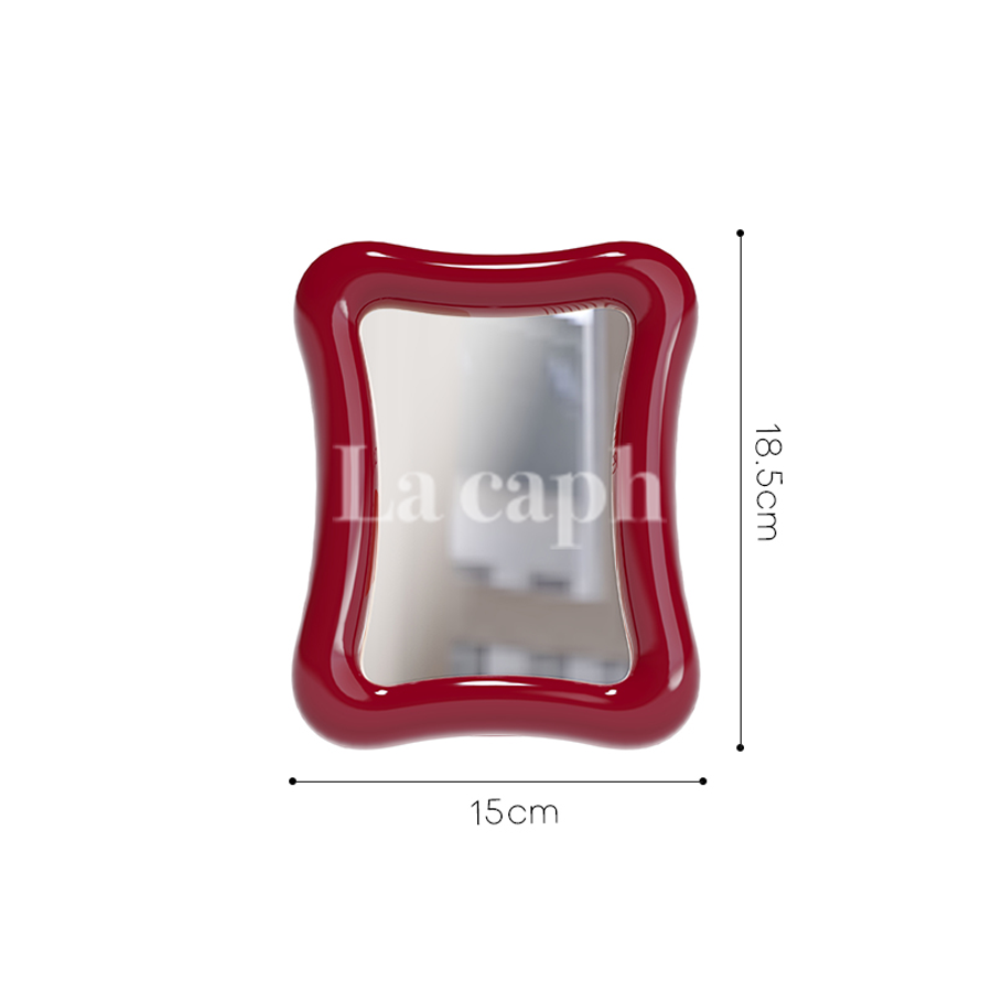 wavy frame mirror (7colors)