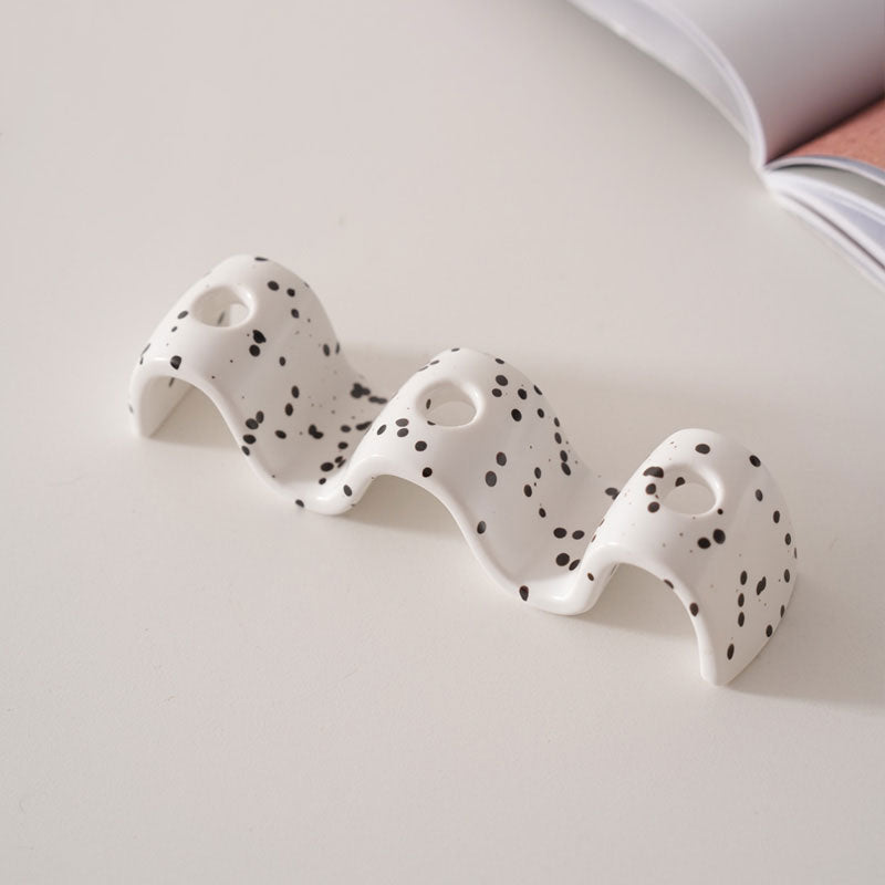 4color wave toothbrush stand