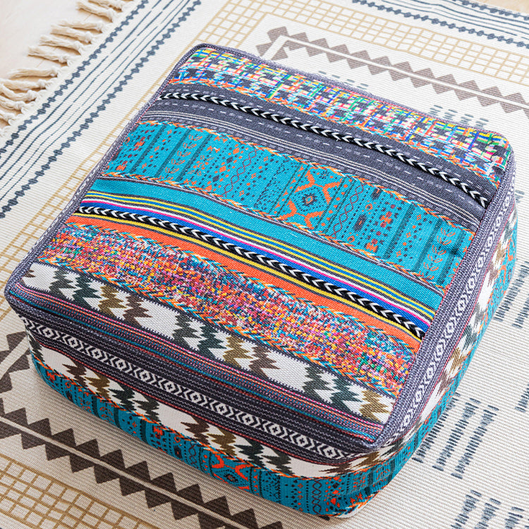 6design ethnic square cushion cover