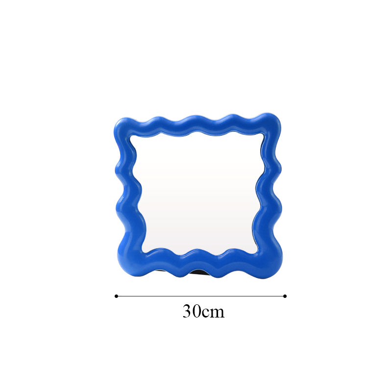 6color wave square mirror