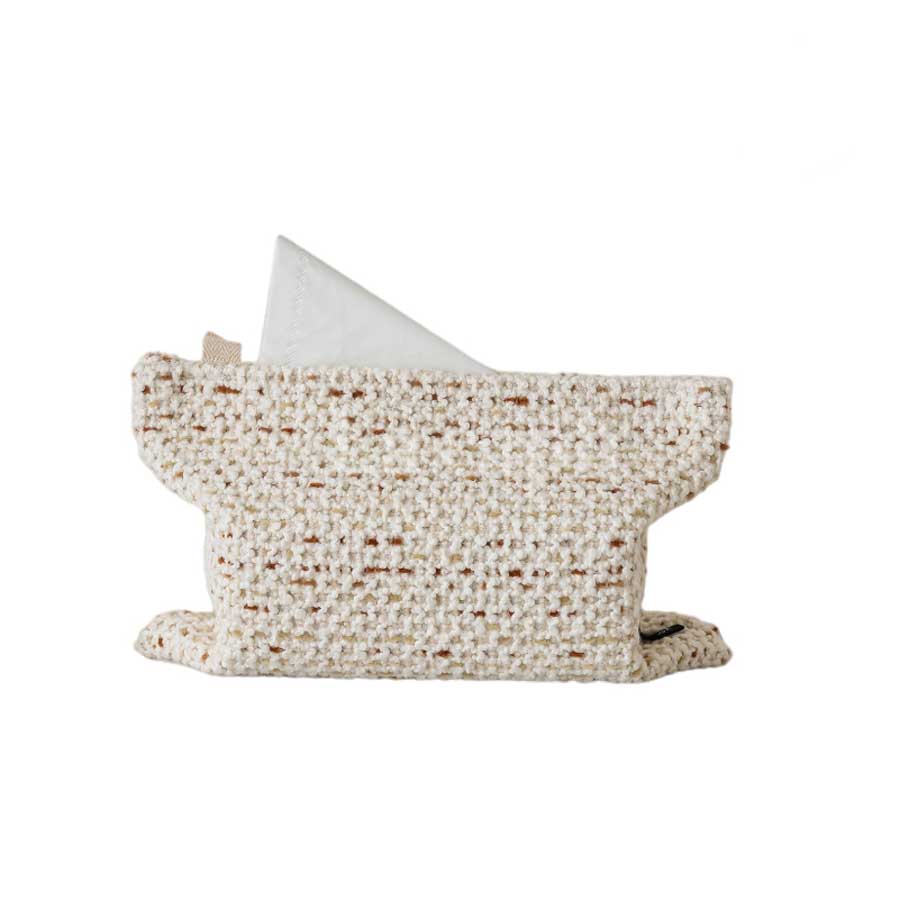 mix knit tissue cover (3colors)