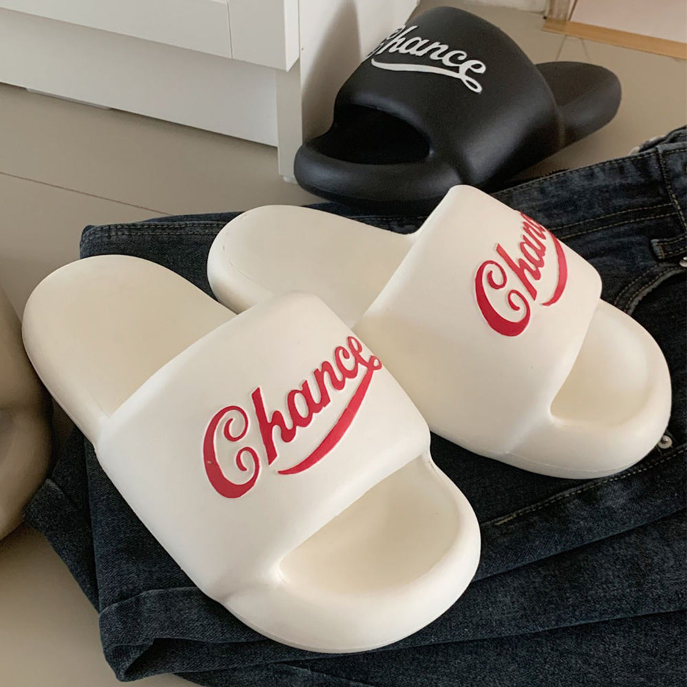 4color chance logo rubber room shoes