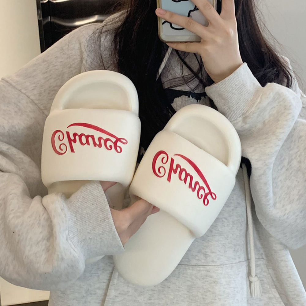 4color chance logo rubber room shoes