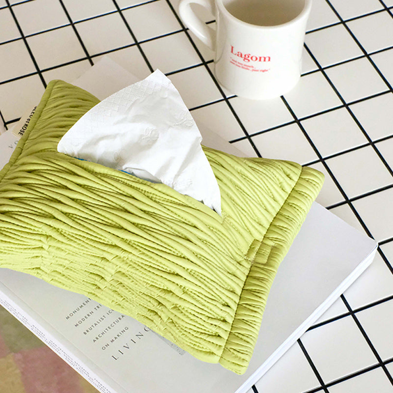 2color fine stitch tissue case