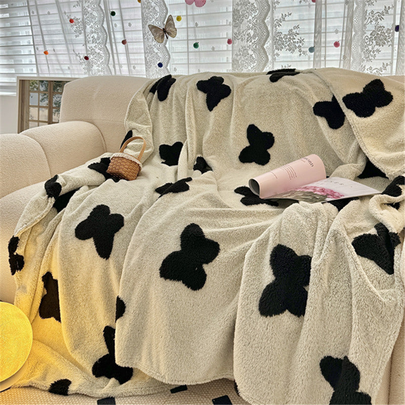 9design girly boa blanket