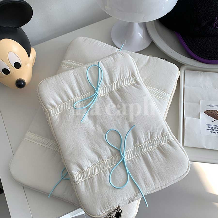 ribbon accent PC bag (3colors)