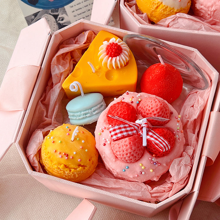 【即納】sweets candle box set