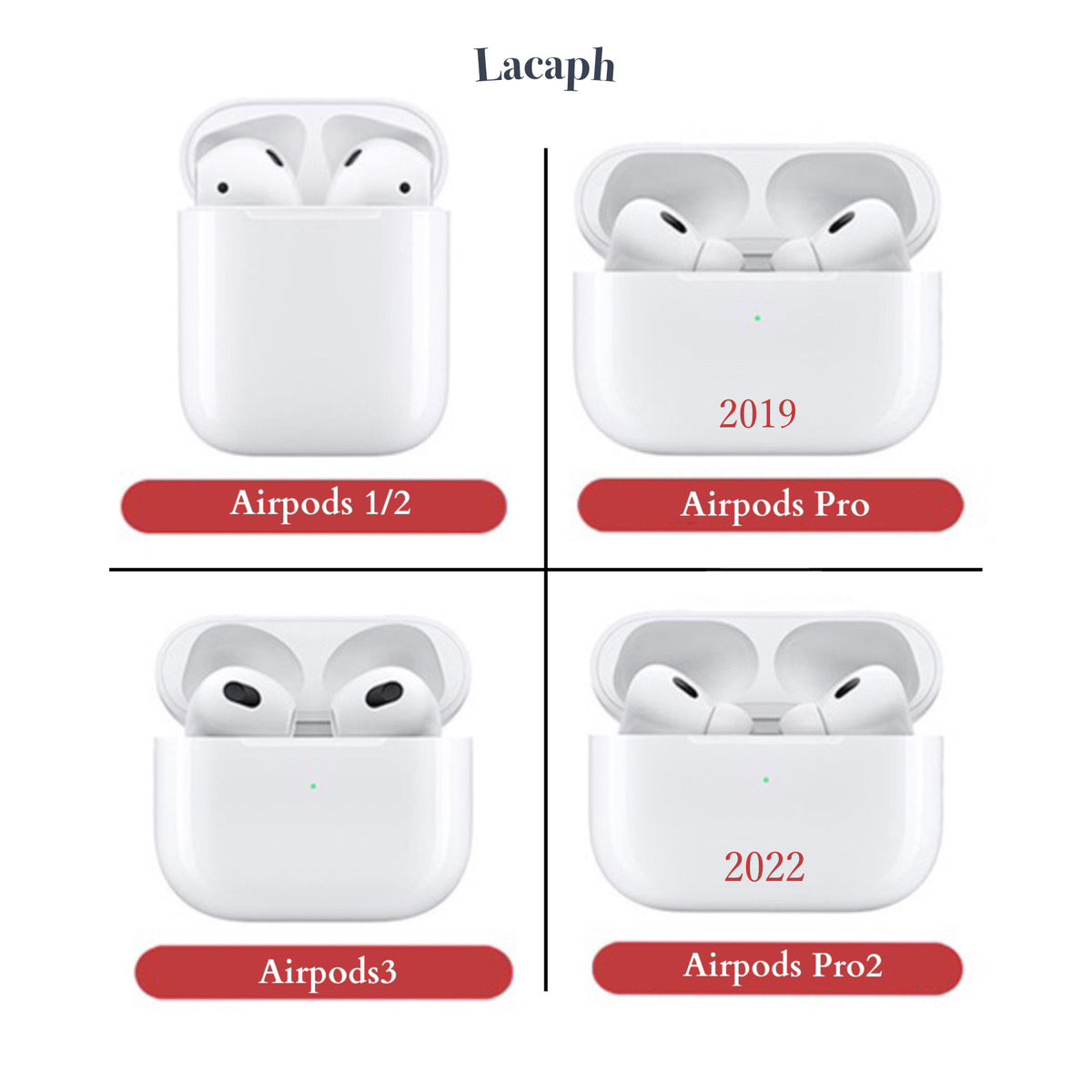 2color elegant check Airpods case