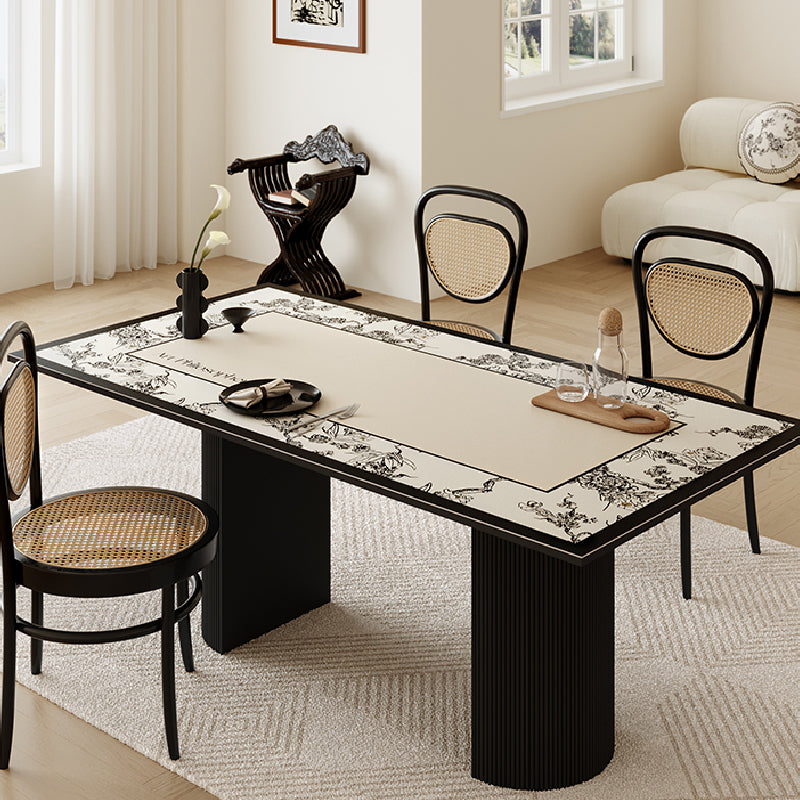 art philosopher logo square table mat