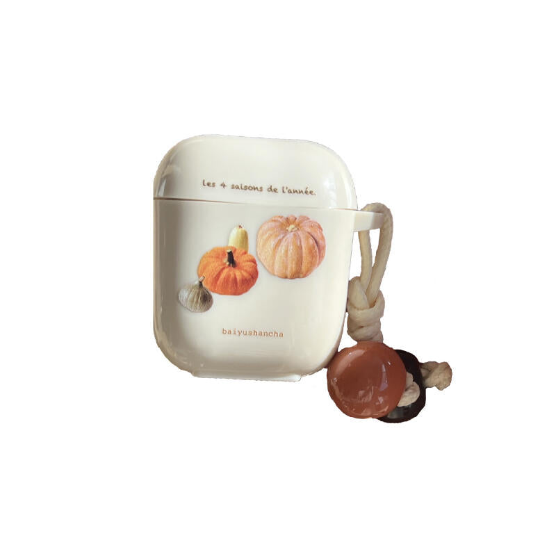 pumpkin charm Airpods case