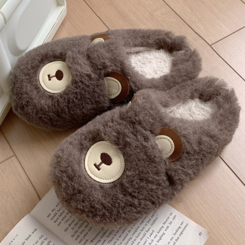 winter 2type bear roomshoes