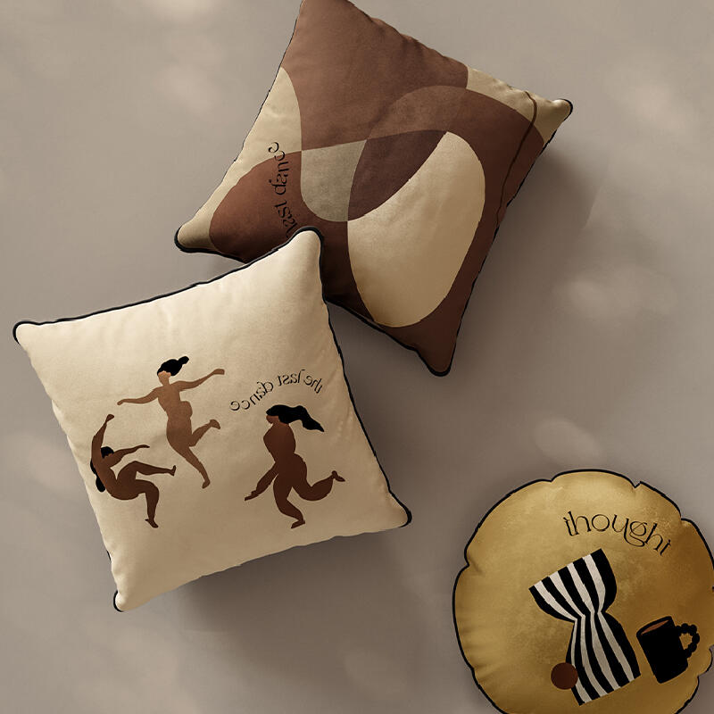 the last dance brown cushion