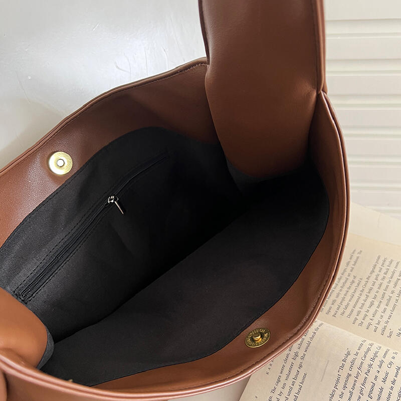 leather square tote bag