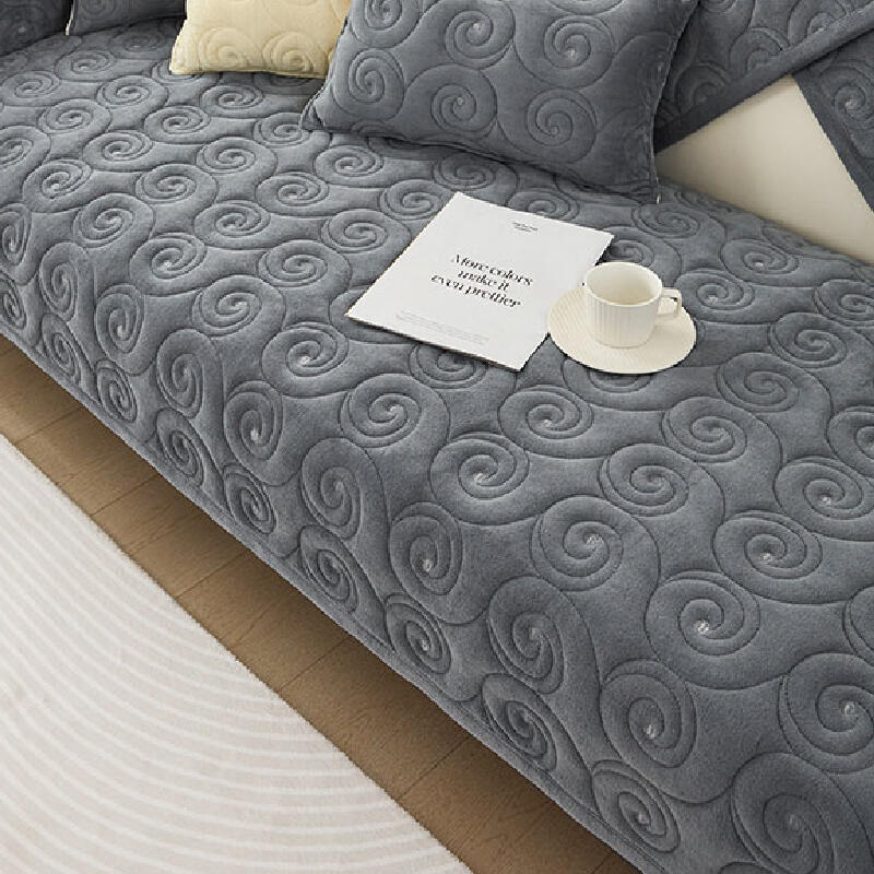 3d spiral sofa cover